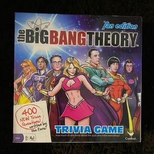 NIB  The big bang theory game